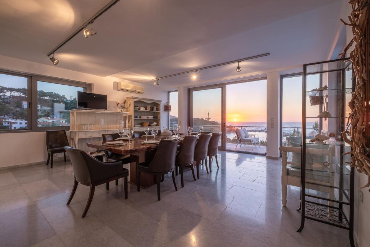 Icarus Luxury Beachfront Villa Gialiskari  외부 사진