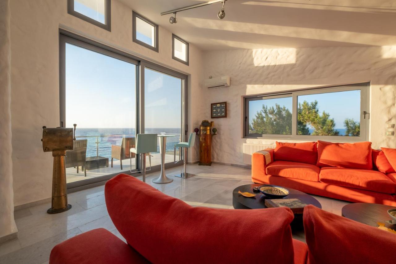 Icarus Luxury Beachfront Villa Gialiskari  외부 사진
