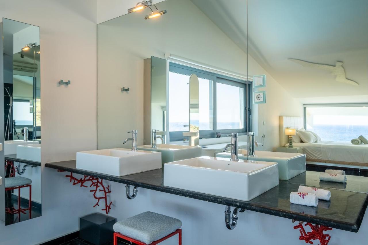 Icarus Luxury Beachfront Villa Gialiskari  외부 사진