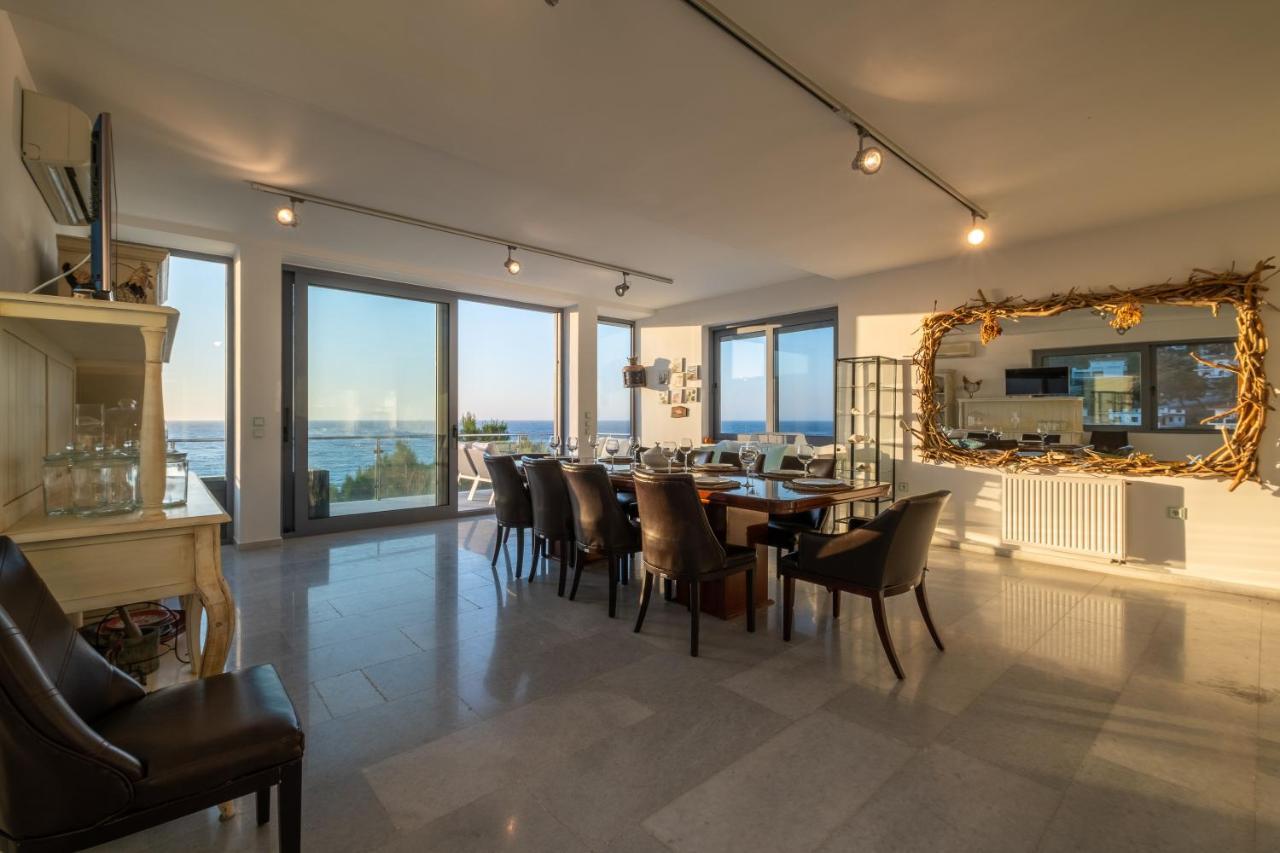 Icarus Luxury Beachfront Villa Gialiskari  외부 사진