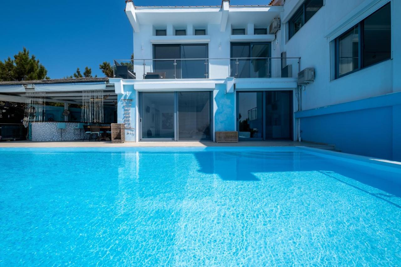 Icarus Luxury Beachfront Villa Gialiskari  외부 사진